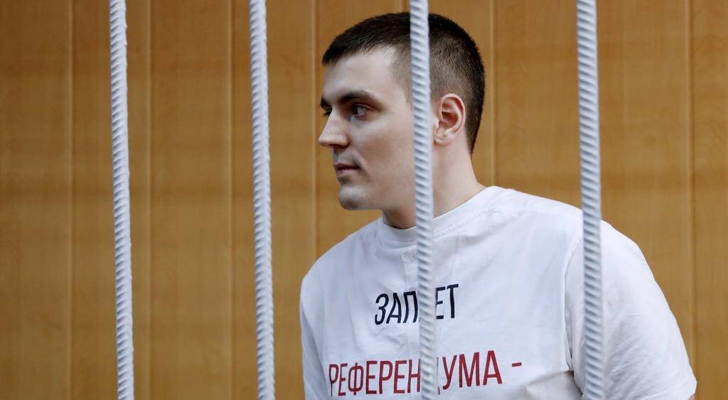 Олександр Соколов на засіданні суду