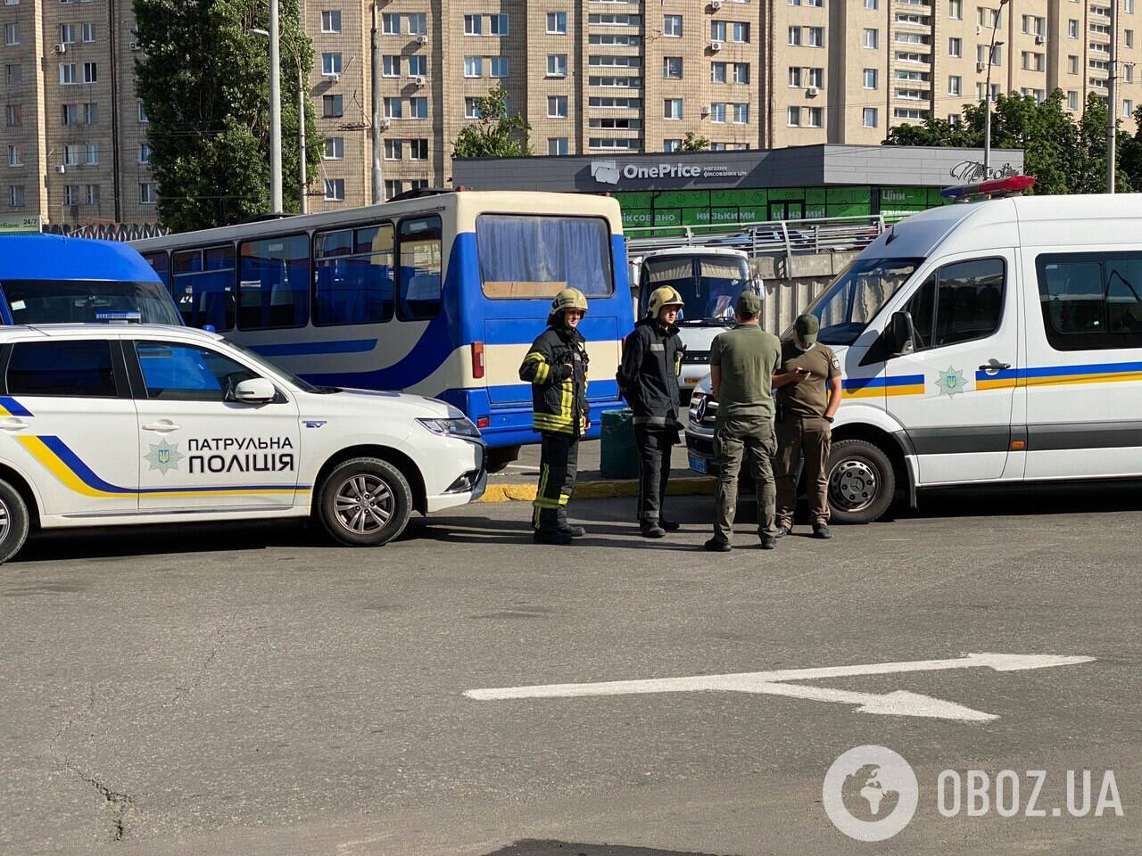 В Киеве сообщили о заминировании центрального автовокзала