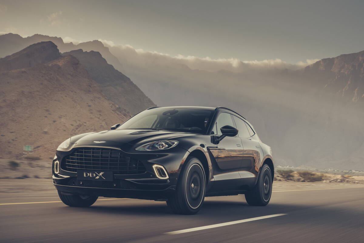 2021 Aston Martin DBX. Фото: