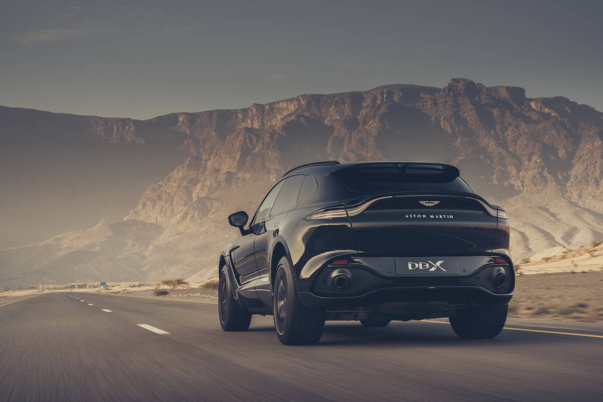 2021 Aston Martin DBX. Фото: