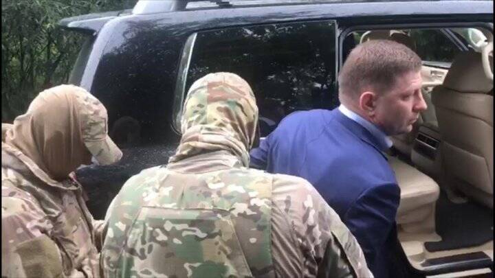 Задержание Сергея Фургала в России.