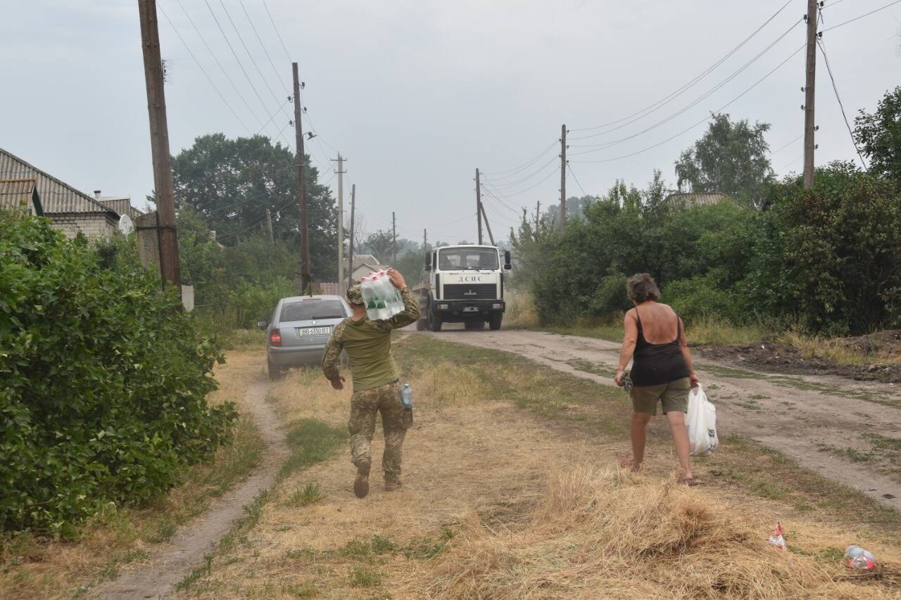 ВСУ сотрудничают с ГСЧС