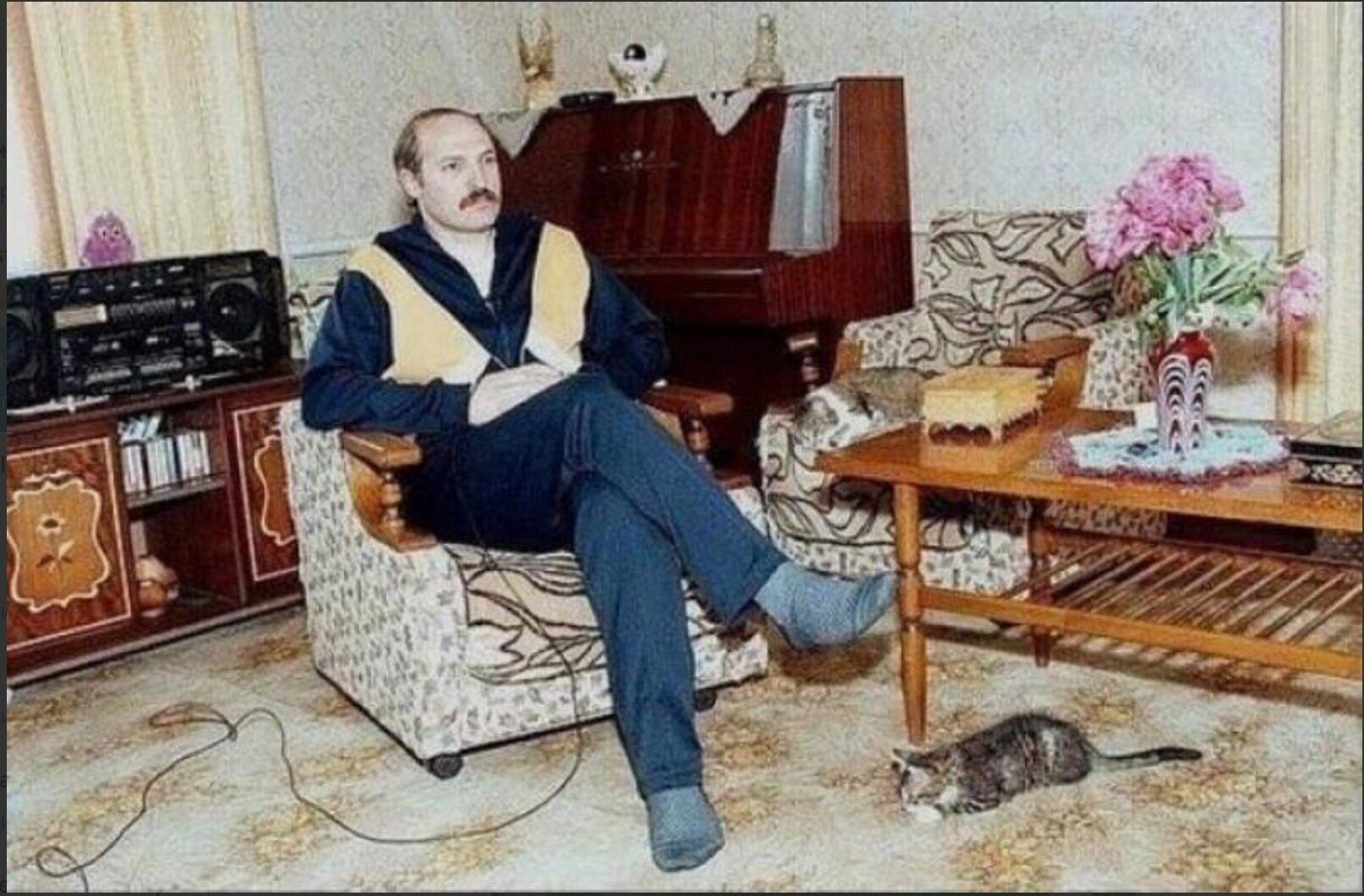 Александр Лукашенко в 80-х годах