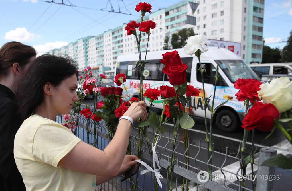 У Мінську вшанували пам'ять загиблого учасника протестів