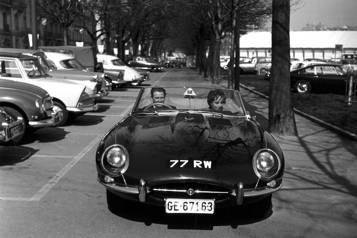 Jaguar E-type в Женеві в 1961 році. фото: