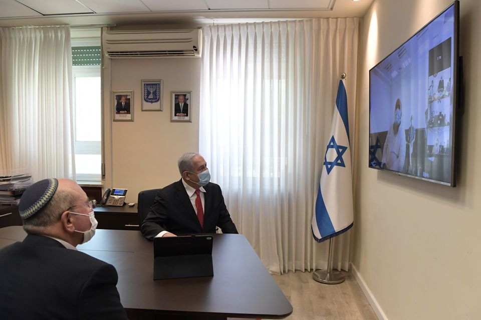 Нетаньяху провел видеоконференцию с учеными по вакцине от COVID-19