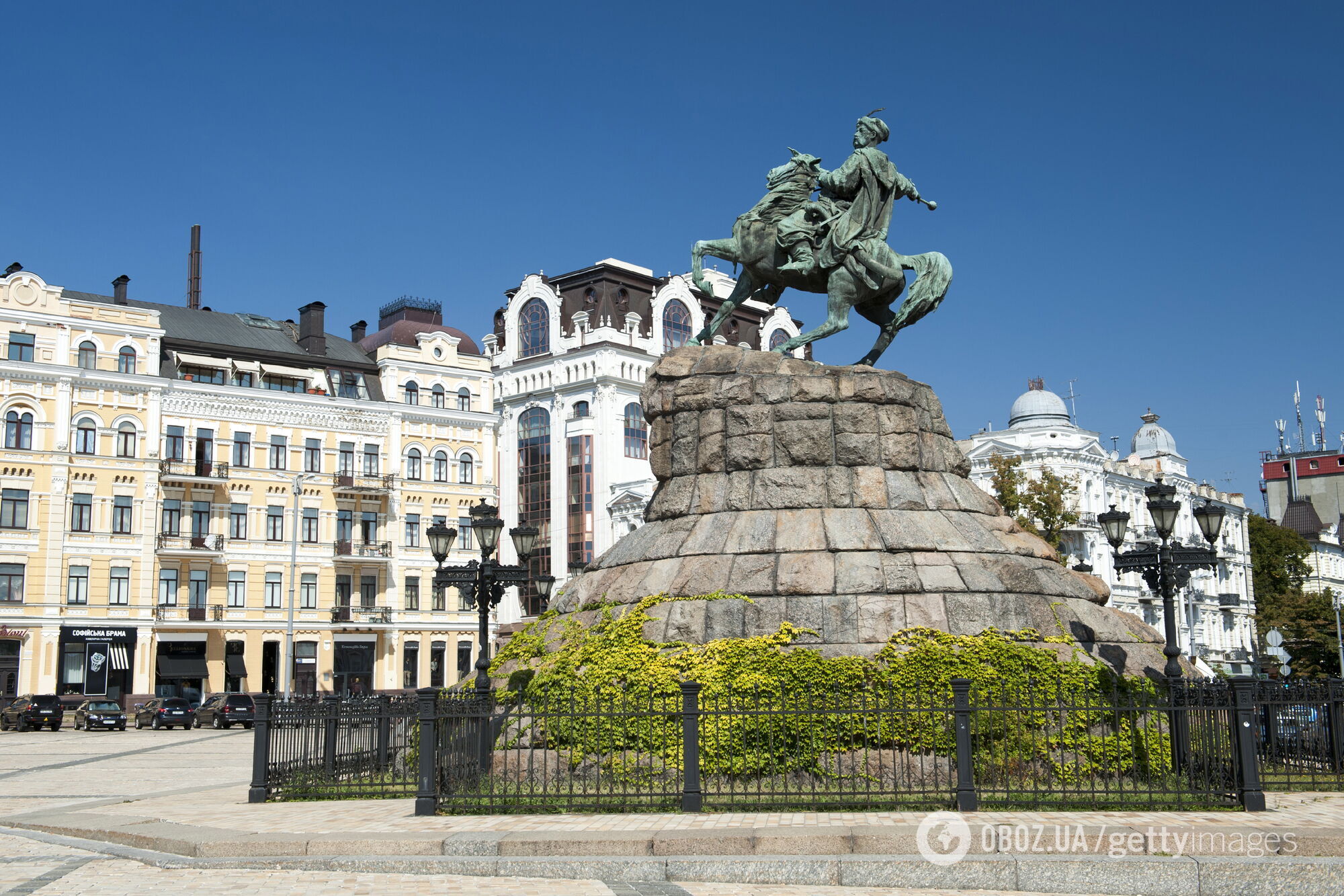 Пам'ятник Богдану Хмельницькому у Києві на Софійській площі