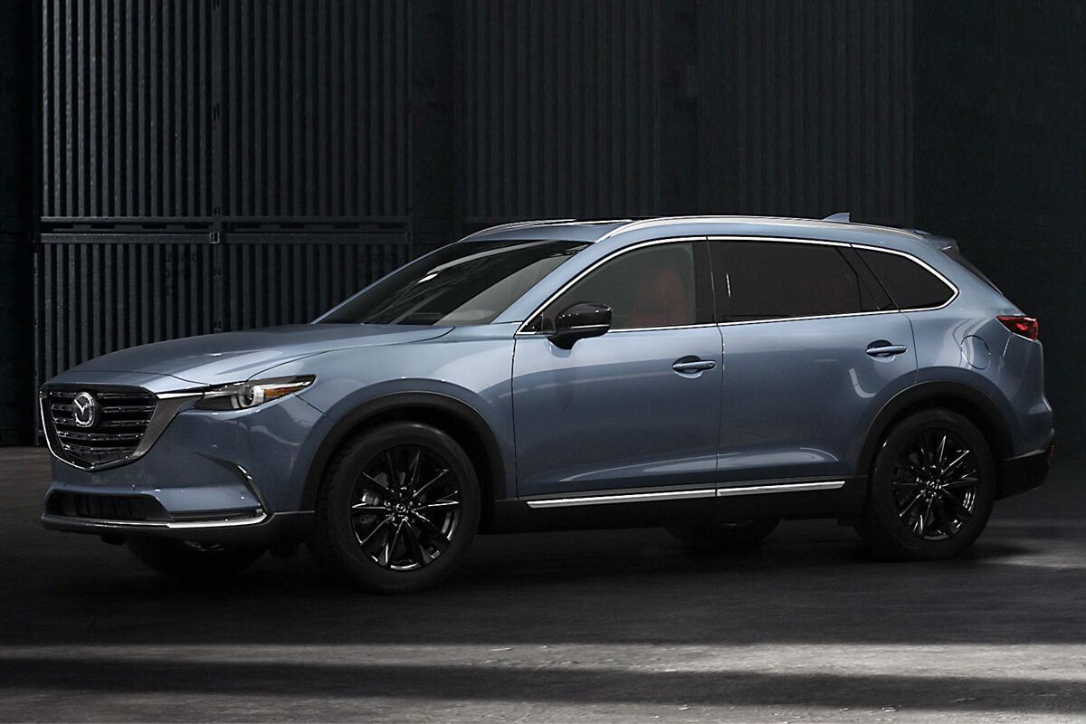 2021 Mazda CX-9 у виконанні Carbon Edition. фото: