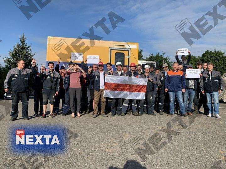 Протесты в Беларуси 14 августа