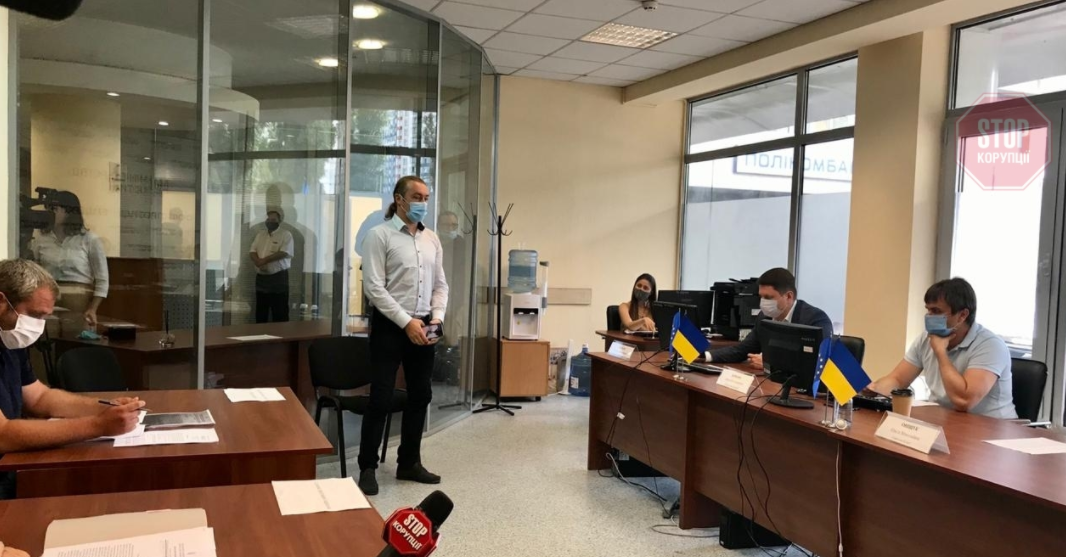 Депутат Київради Мірошніченко виступає на колегіумі