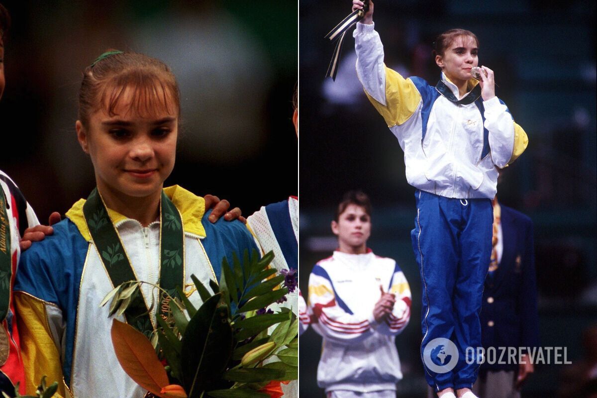Украинской гимнастке стоя аплодировал Клинтон, а фанаты из США забрали кусок ковра: как изменилась Подкопаева в свои 45