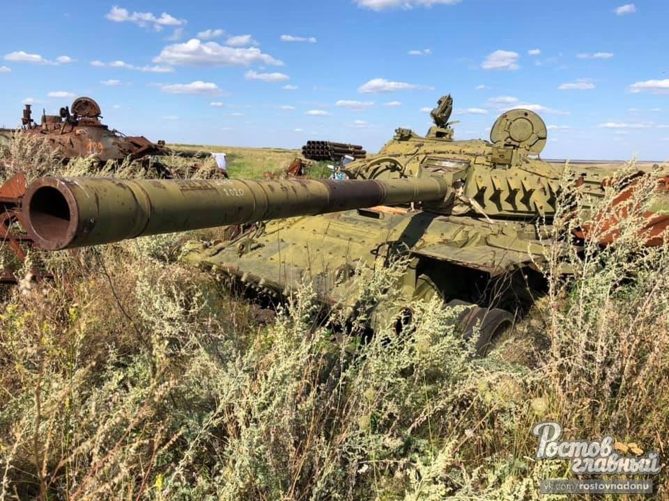 Під Ростовом знайшли багато згорілої техніки РФ. Фото Telegram-каналу "Ростов Головний"