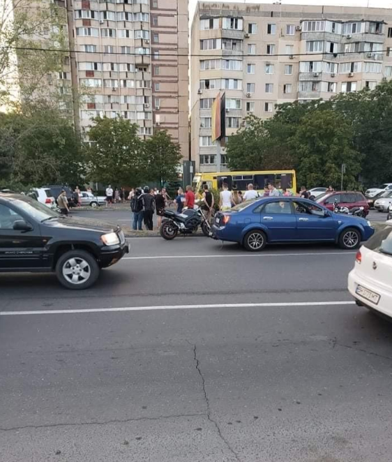 ДТП трапилася на пішохідному переході на вулиці Семена Палія