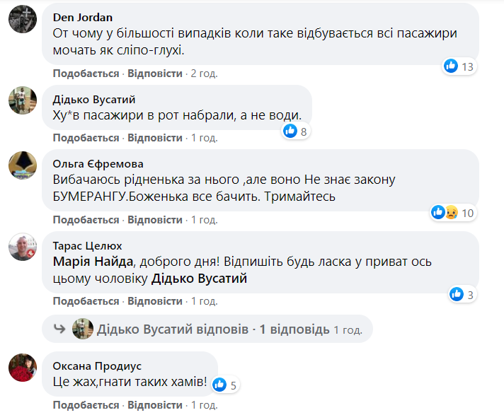 Комментарии украинцев