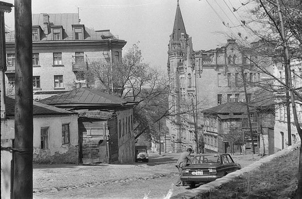 Андреевский спуск в Киеве в 1970-х годах