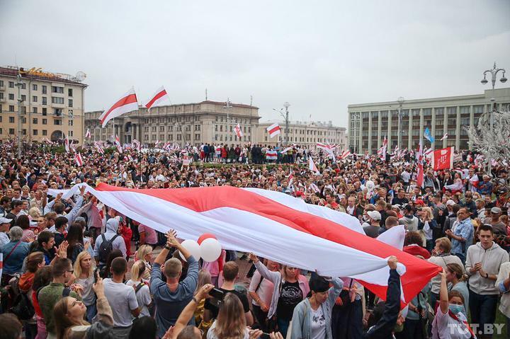 Демонстрації і мітинги пройшли в багатьох білоруських містах
