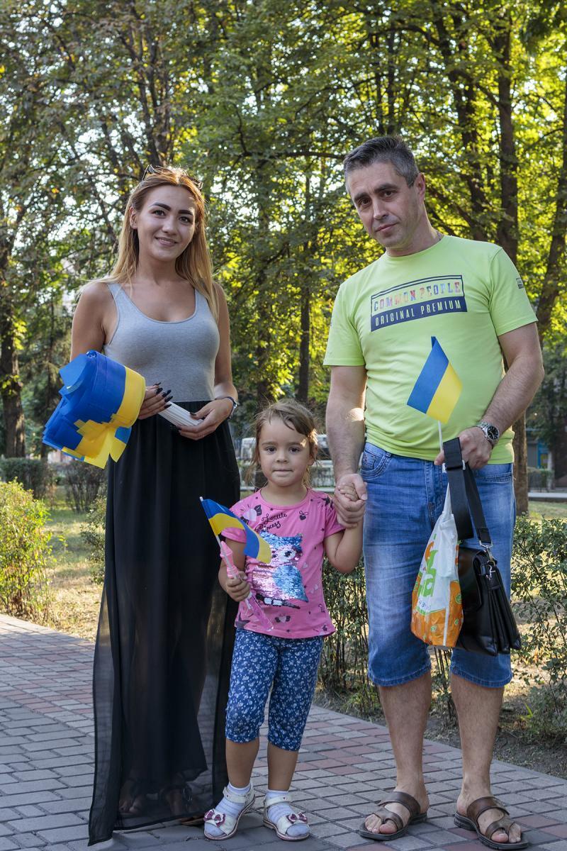 В Каменском отметили День Государственного флага