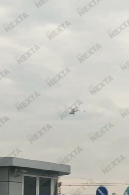 Вертоліт приземлився на території Палацу Незалежності.