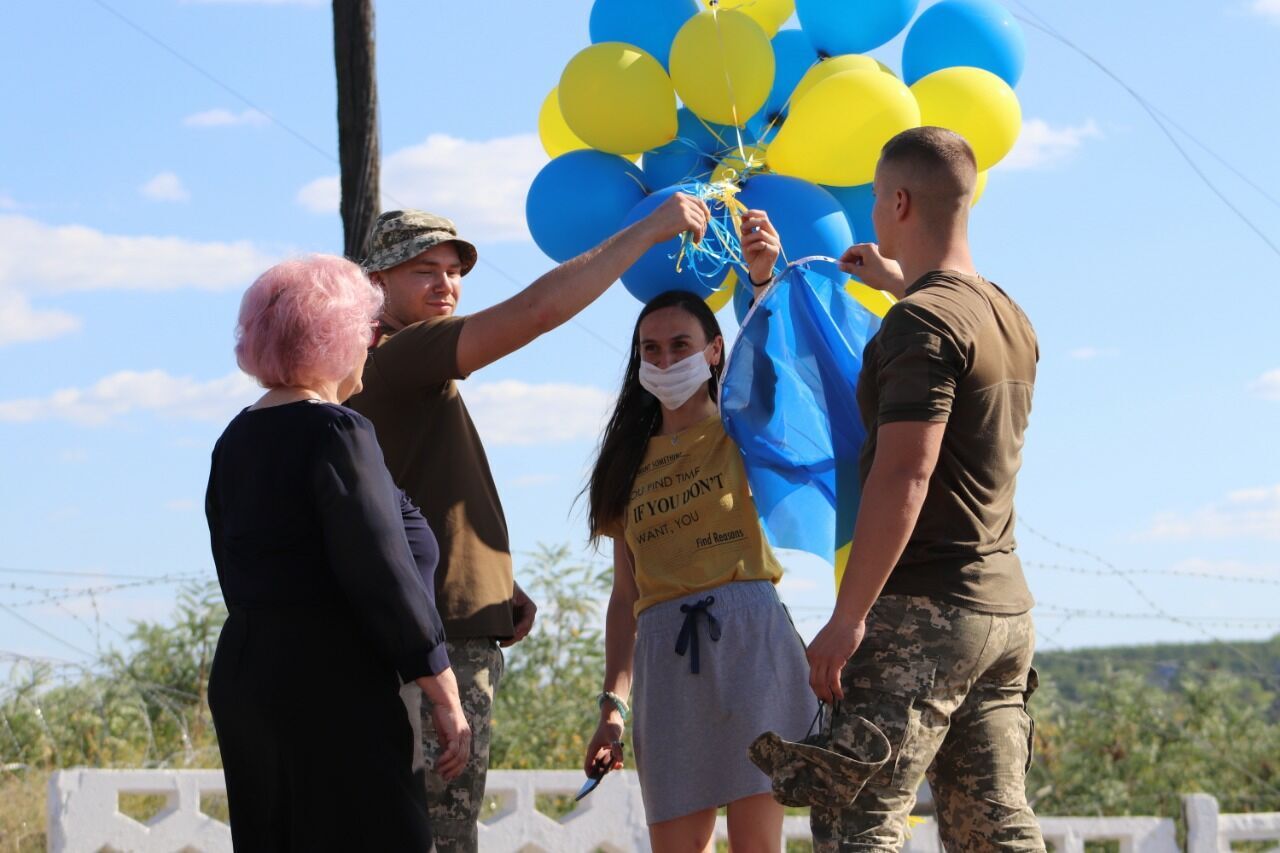 Церемонія підняття державного прапору в лавах ЗСУ