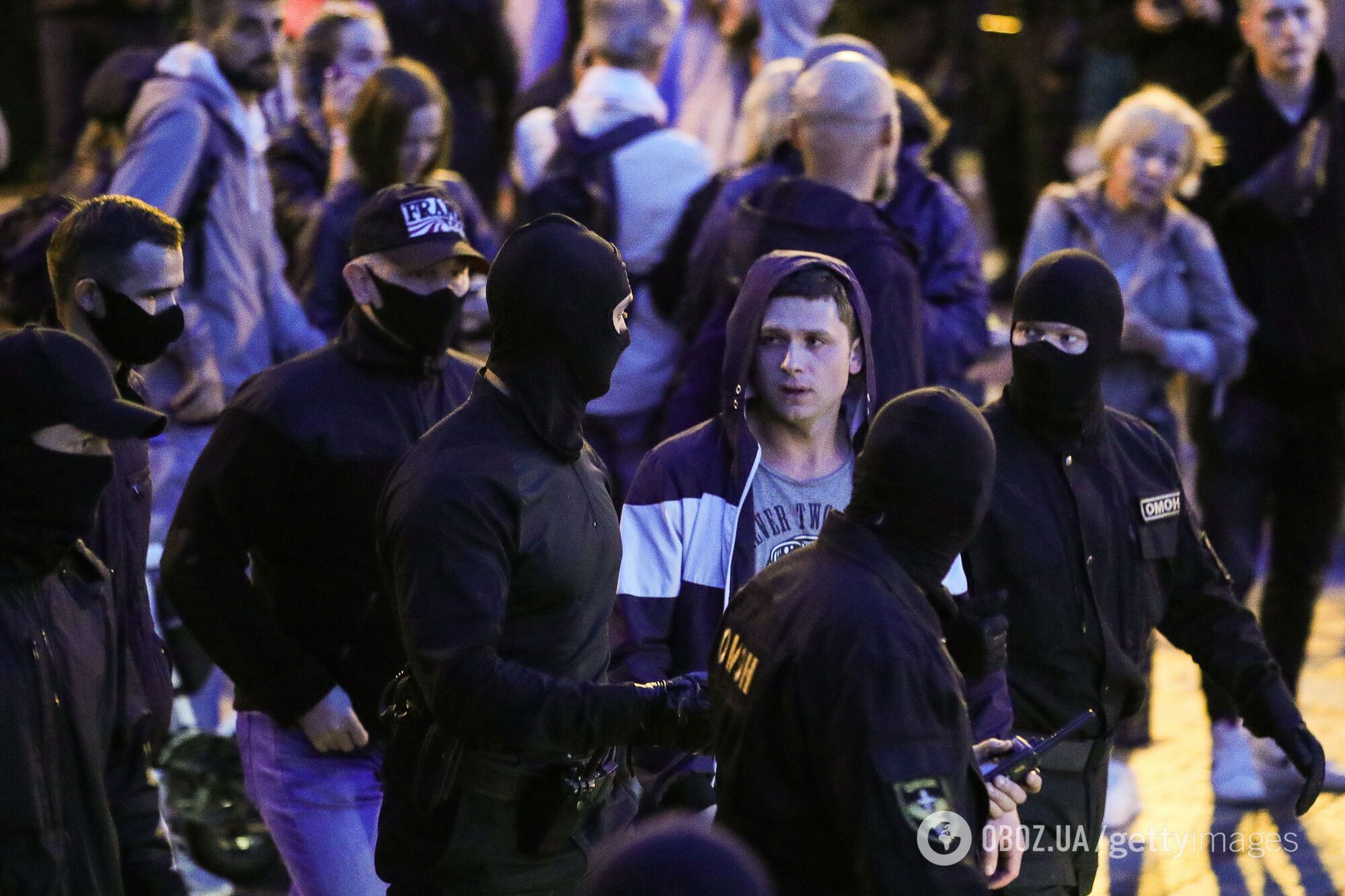 Силовики в Минске разогнали митинг