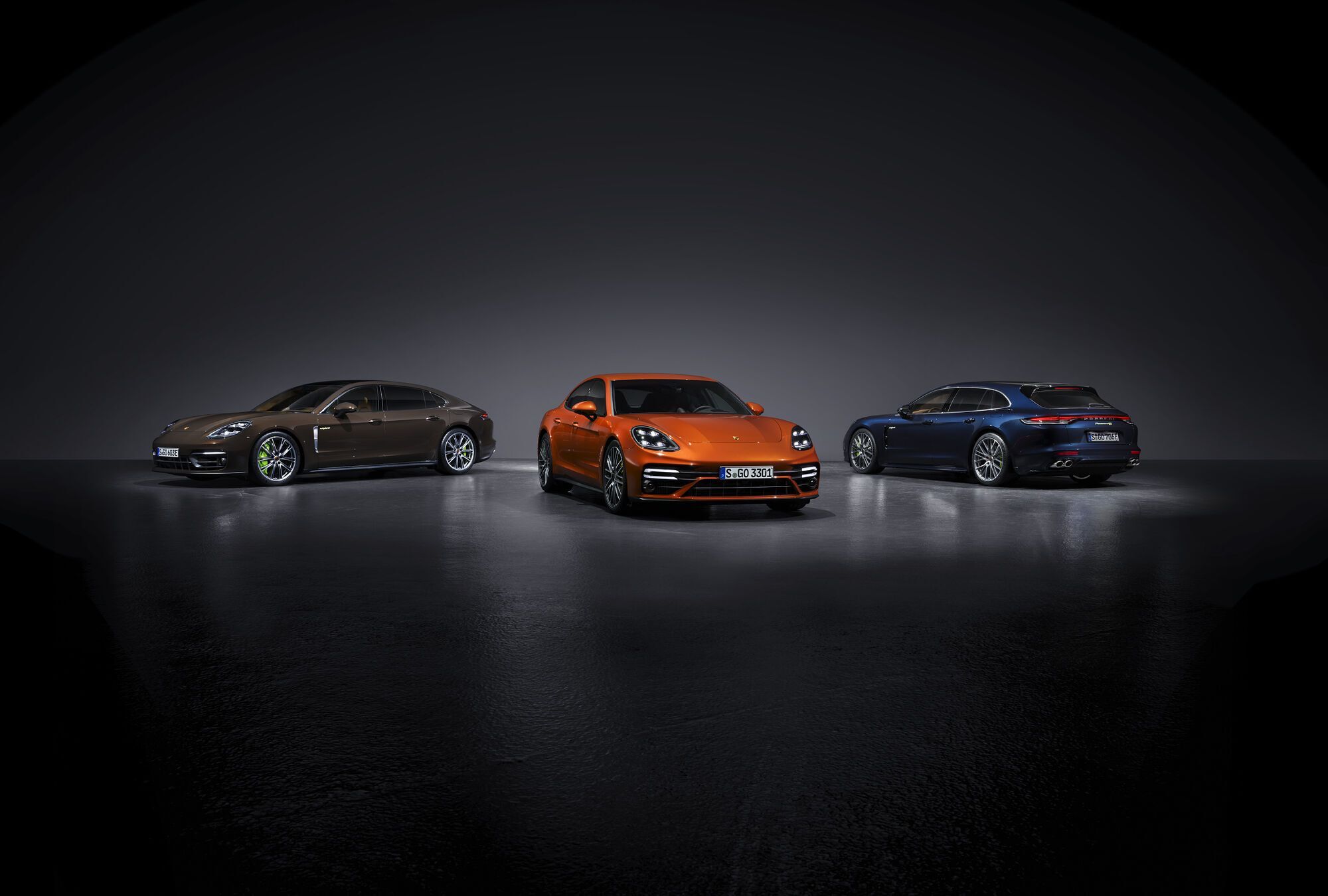Семейство Porsche Panamera 2021 модельного года. Фото: