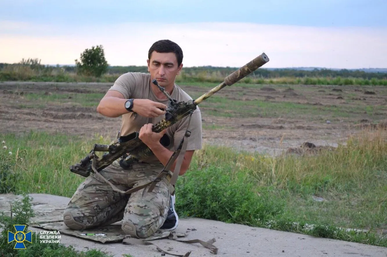Полковник Волочаев был одним из лучших снайперов Украины