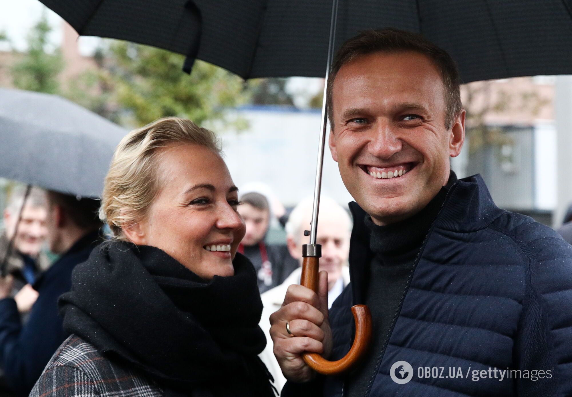Олексій Навальний з дружиною