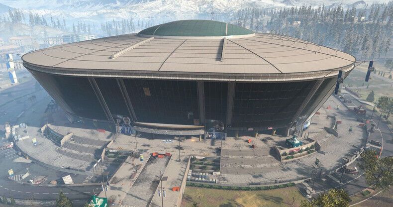 Стадион в игре Call Оf Duty: Warzone