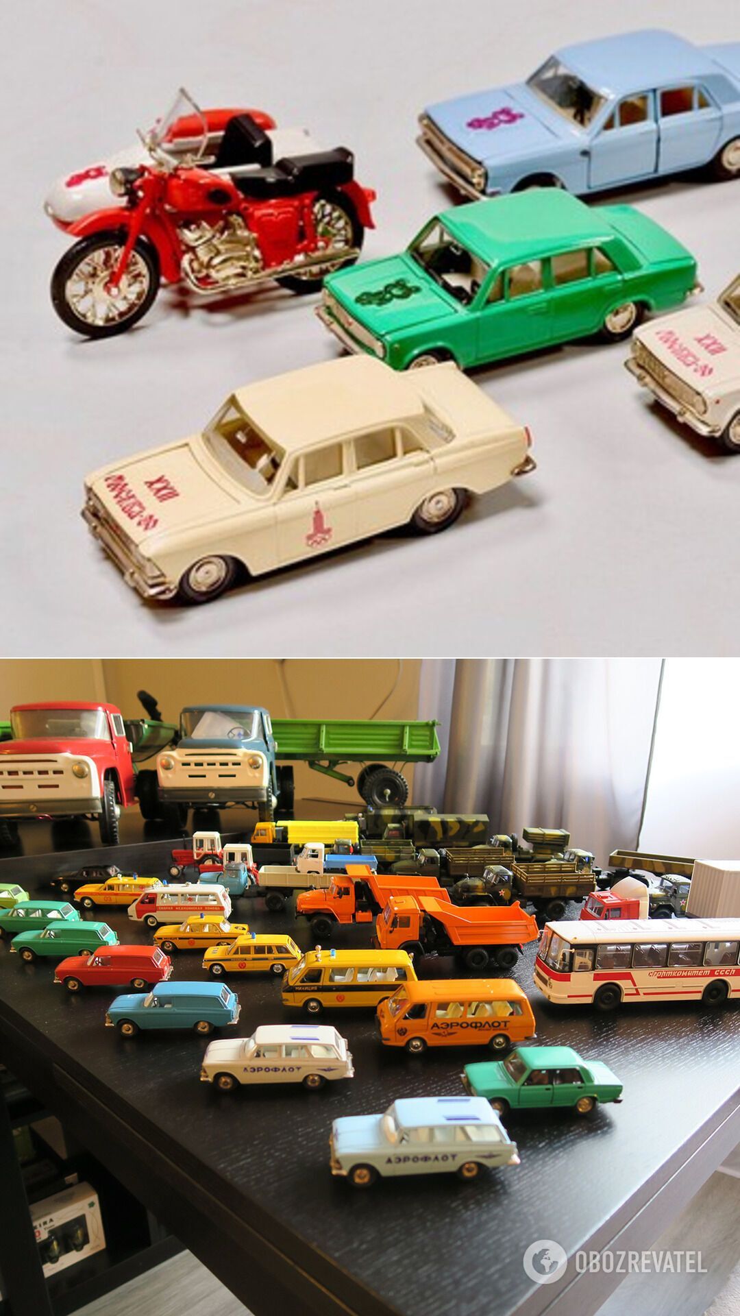 Модели автомобилей в СССР чаще собирали для коллекций мальчики
