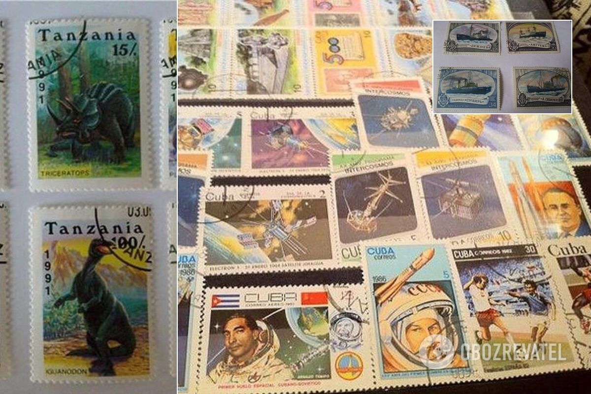 Коллекция марок из СССР