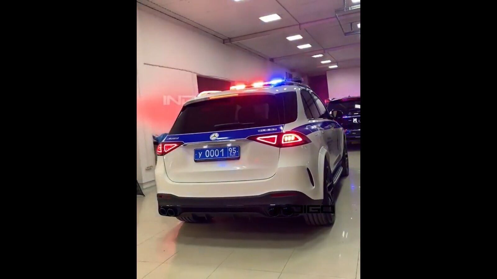 Mercedes-AMG GLE для полиции Чечни.
