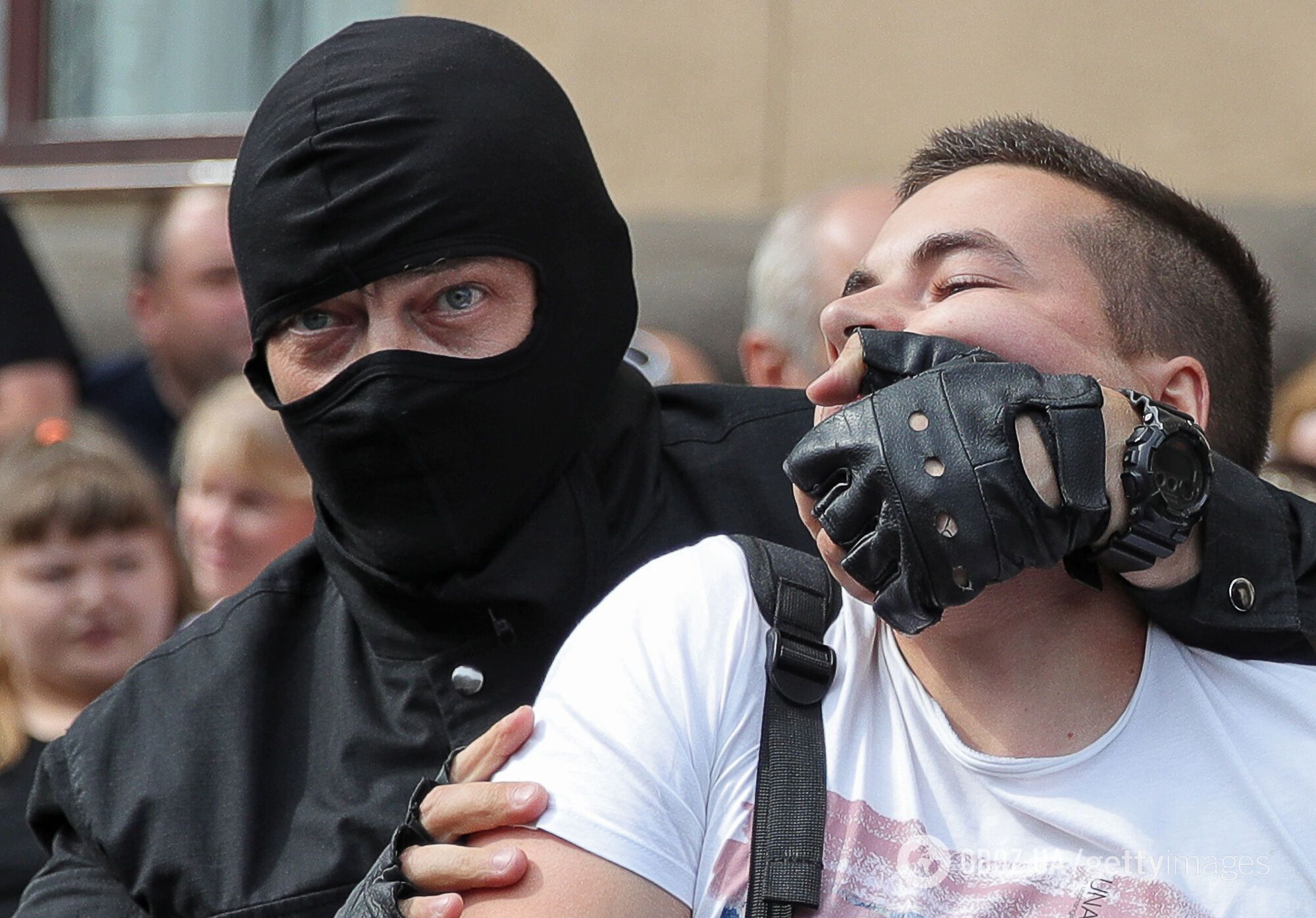 По отношению к задержанным силовики проявляли жестокость