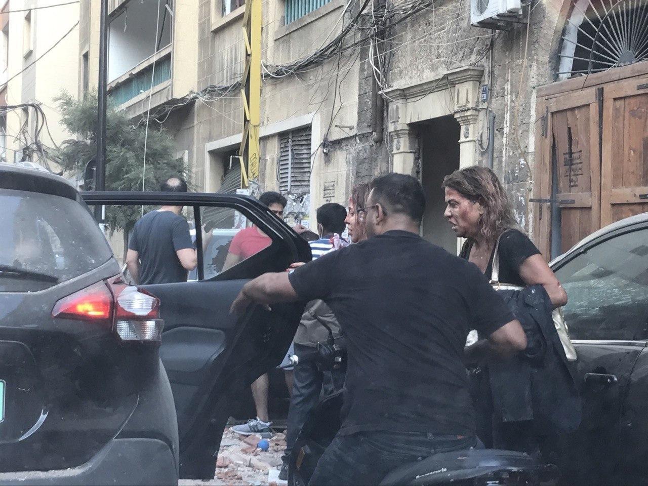 Наслідки вибуху в Бейруті