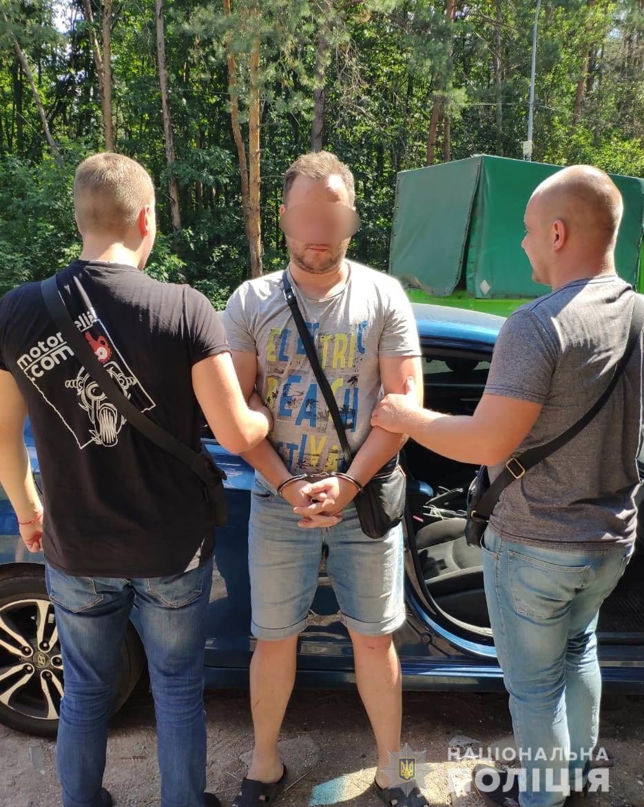 Підозрюваного у скоєнні стрілянини на Київщині затримали у столиці