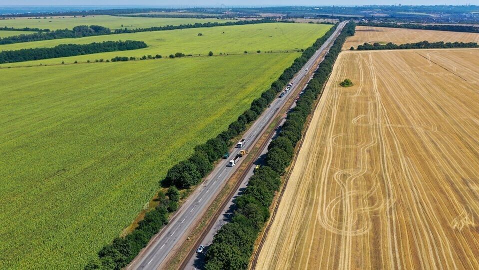 На трассе, связывающей Днепр с Кривым Рогом, стартовало "Велике будівництво"