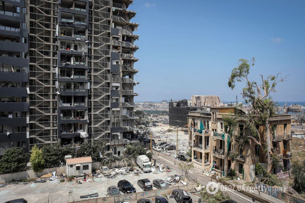 Наслідки вибухів в Бейруті
