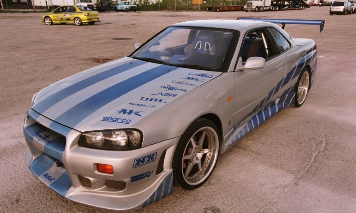 Nissan Skyline GT-R R34 з фільму "Форсаж".