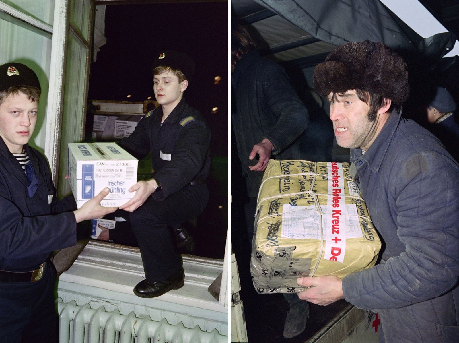 В последние годы существования СССР присылали гуманитарную помощь из западных стран