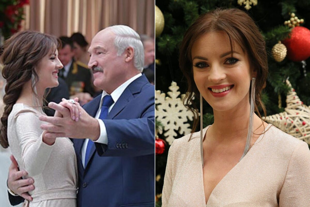 Полина Шуба и Александр Лукашенко (коллаж)