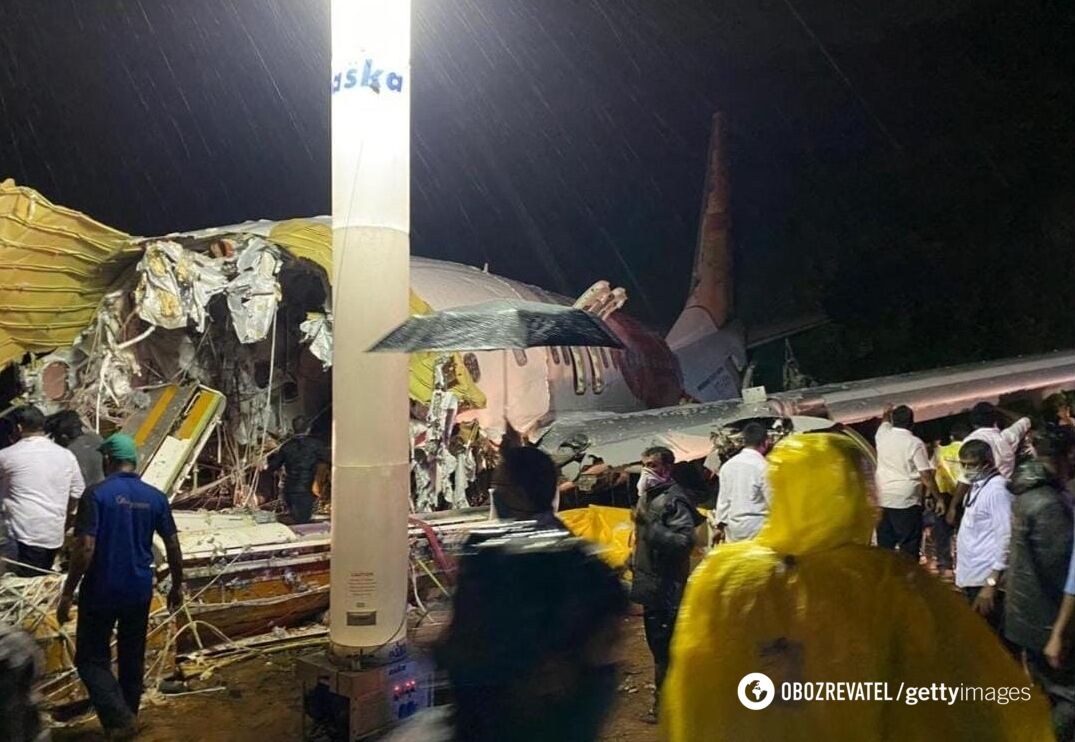 Катастрофа літака в Індії
