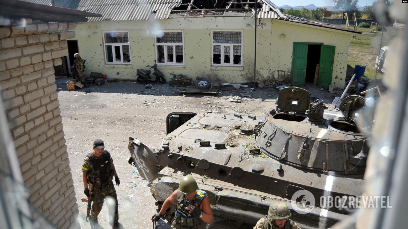 28 августа украинские военные оказались в окружении в Иловайске