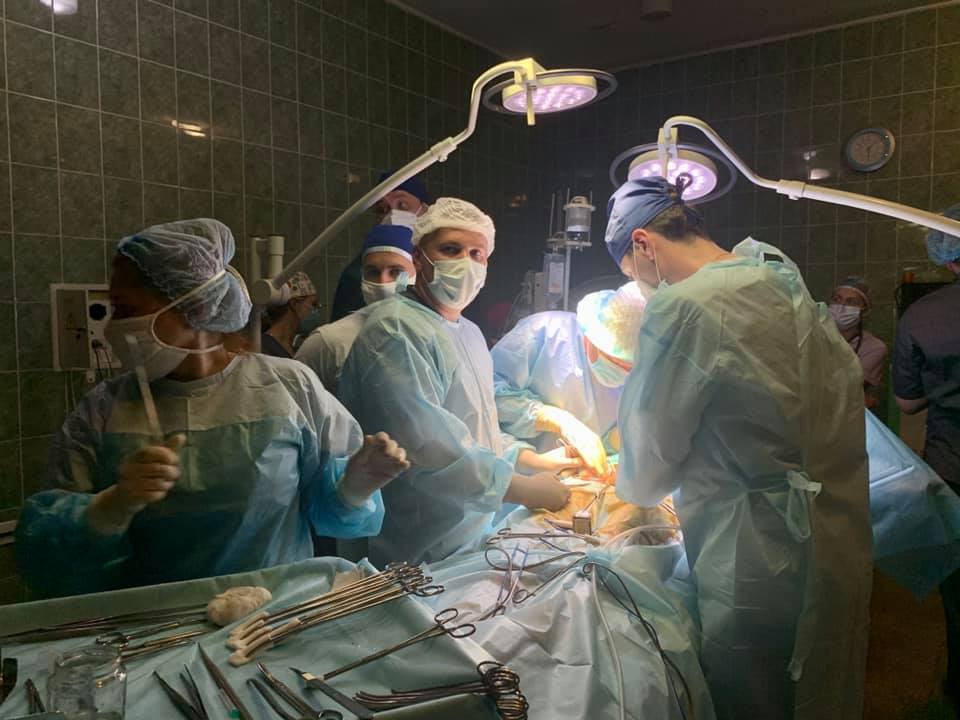 Операція з пересадження органів у Клінічній лікарні швидкої медичної допомоги