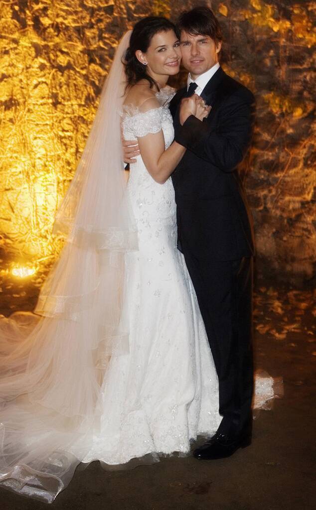Свадьба Тома Круза и Кэти Холмс (фото – eonline.com)