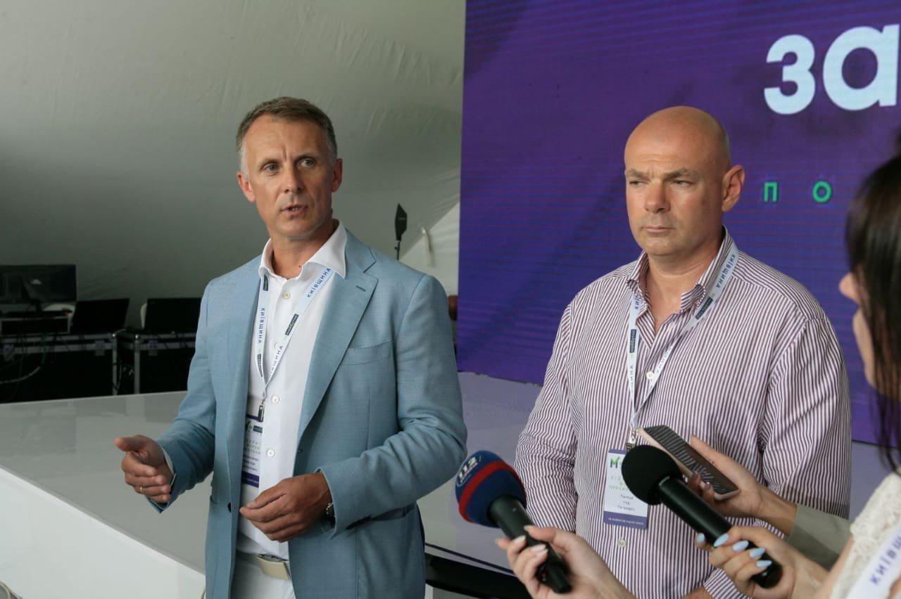Слева направо: Ярослав Москаленко, Игорь Палица