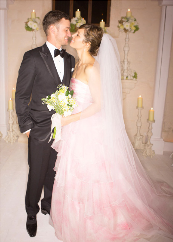 Свадьба Джастина Тимберлейка и Джессики Бил (фото – hellomagazine.com)