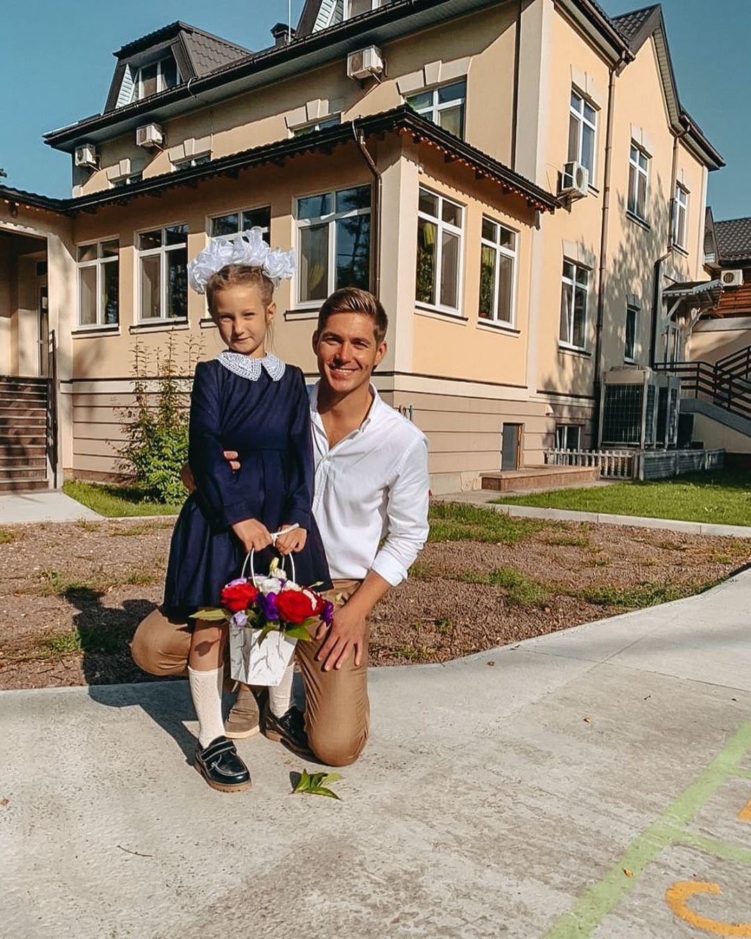 Владимир Остапчук с дочерью Эмилией (Instagram Владимира Остапчука)
