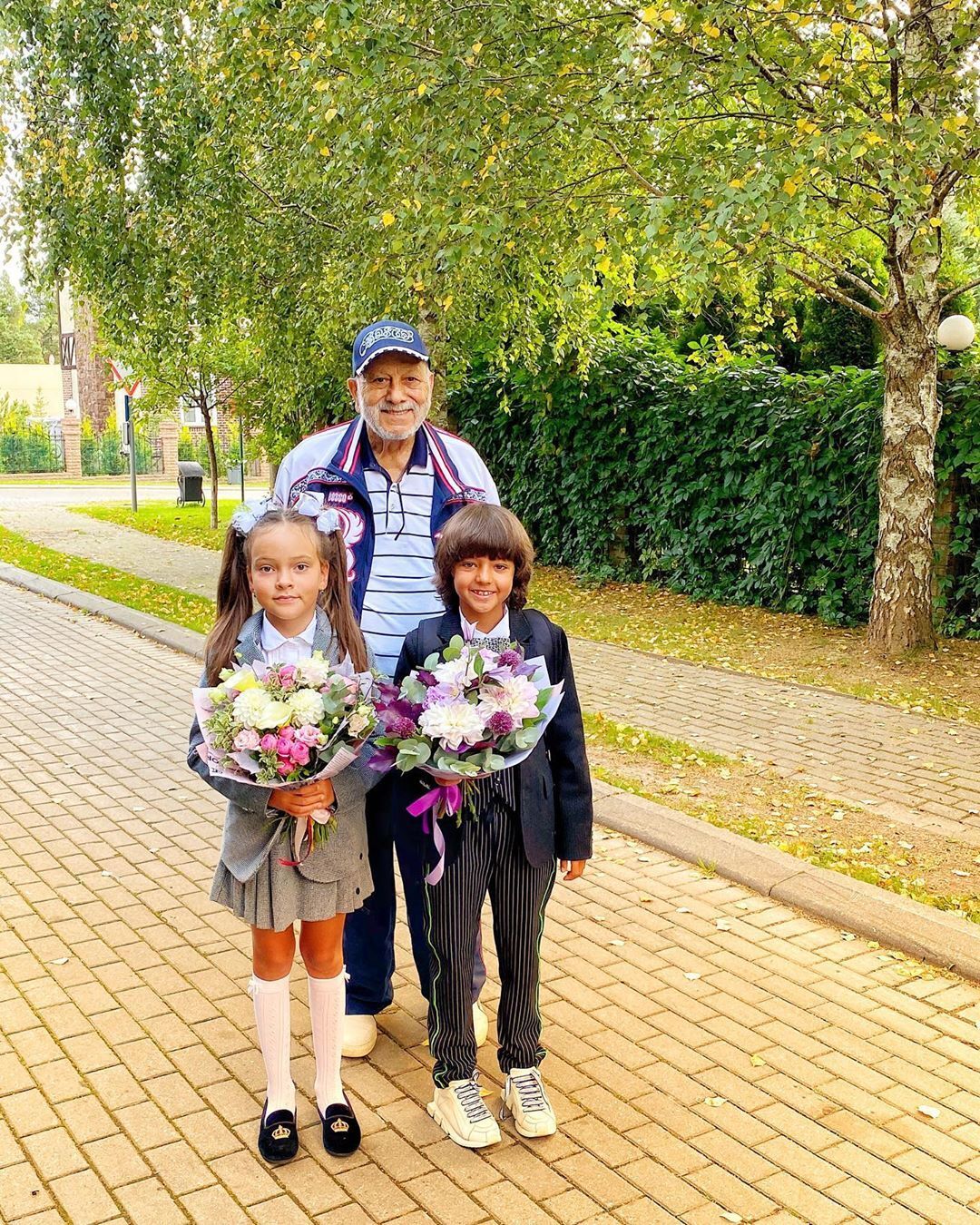 Дети Киркорова и его отец (Instagram Филиппа Киркорова)