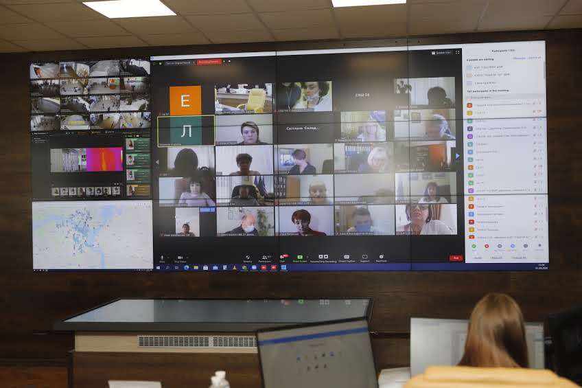 Zoom-конференция с педагогами Днепра