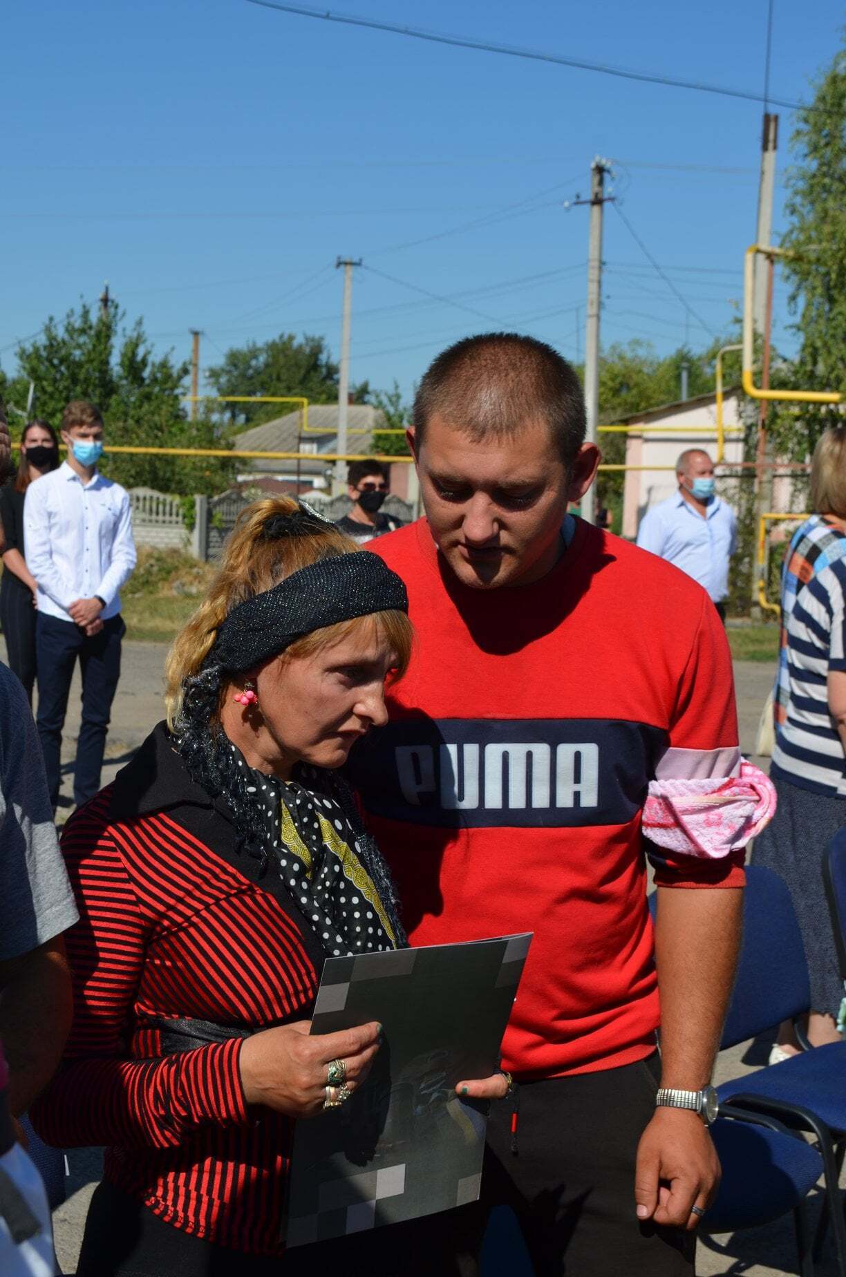 Бійця провели в останню путь.