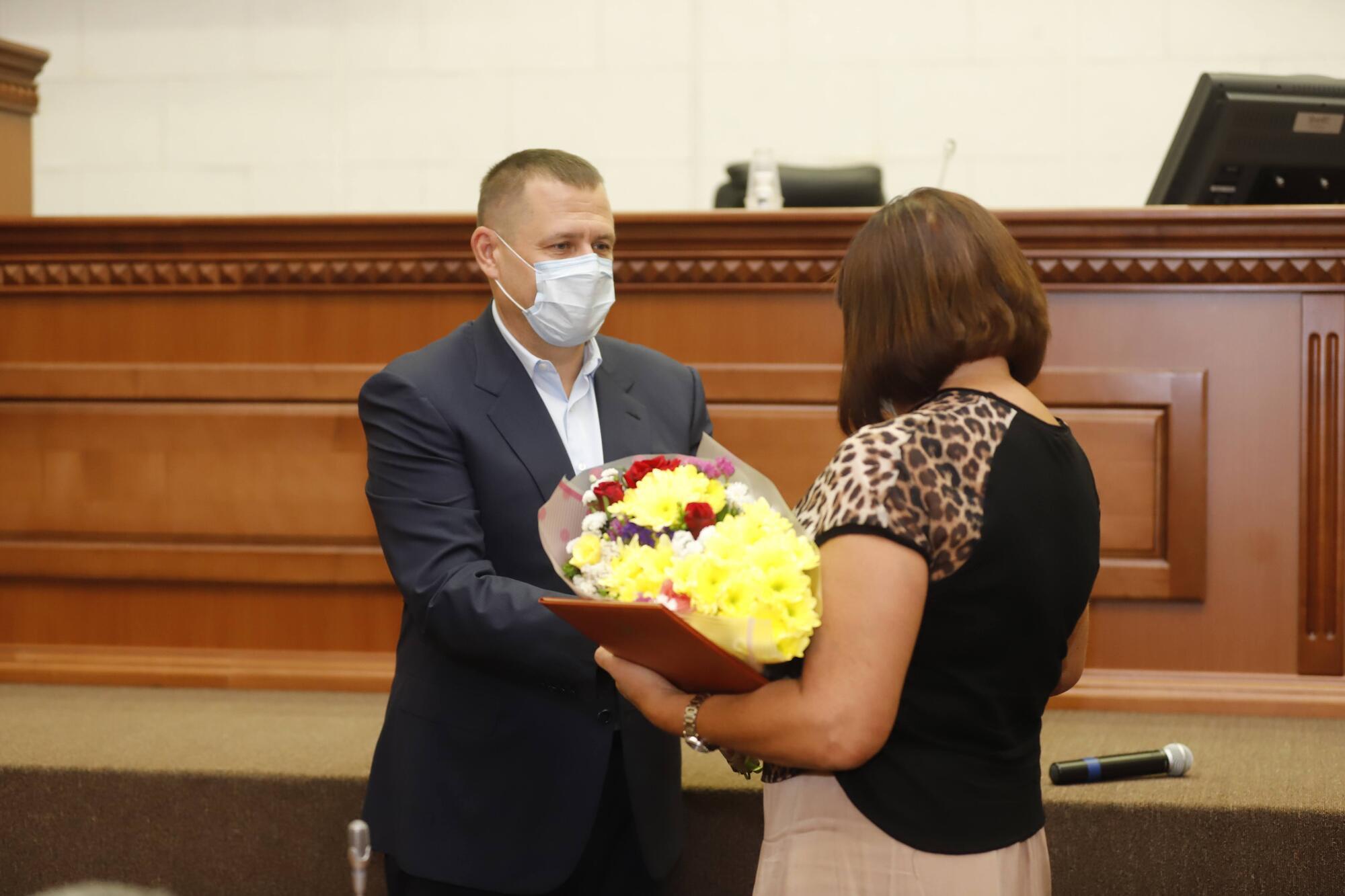 Філатов привітав директорів профільних закладів і міських федерацій.